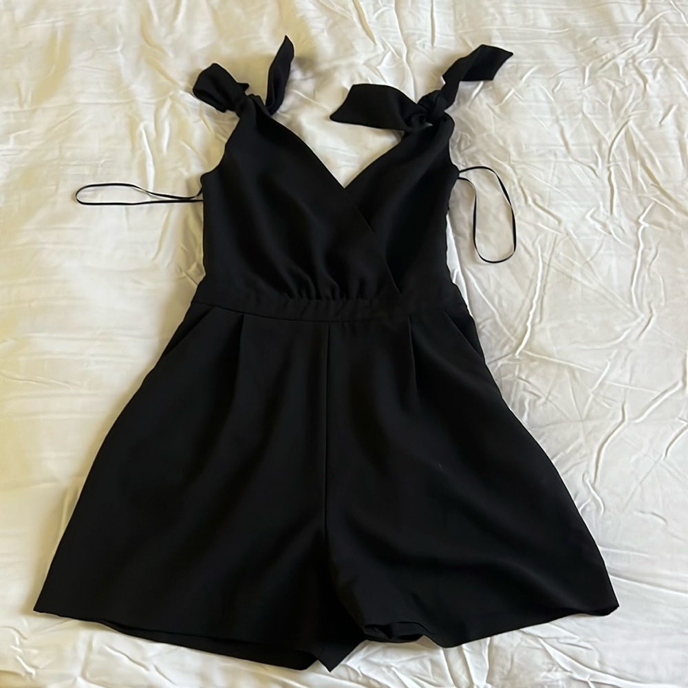 Zara Lacey self tie one piece romper